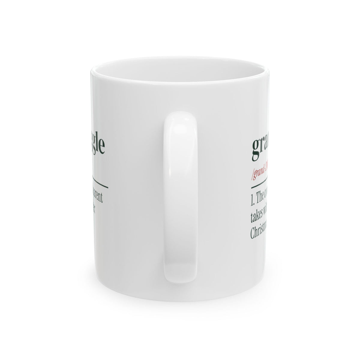 Christmas Grandparent Coffee Mug Grandsnuggle Definition For Grandpa