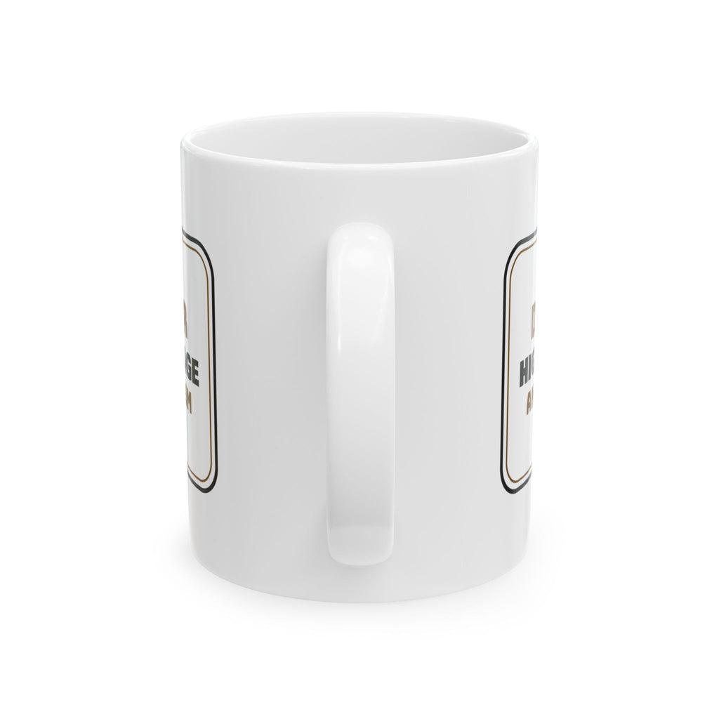 Sarcastic Coffee Mug High Voltage And Sarcasm For Electrician