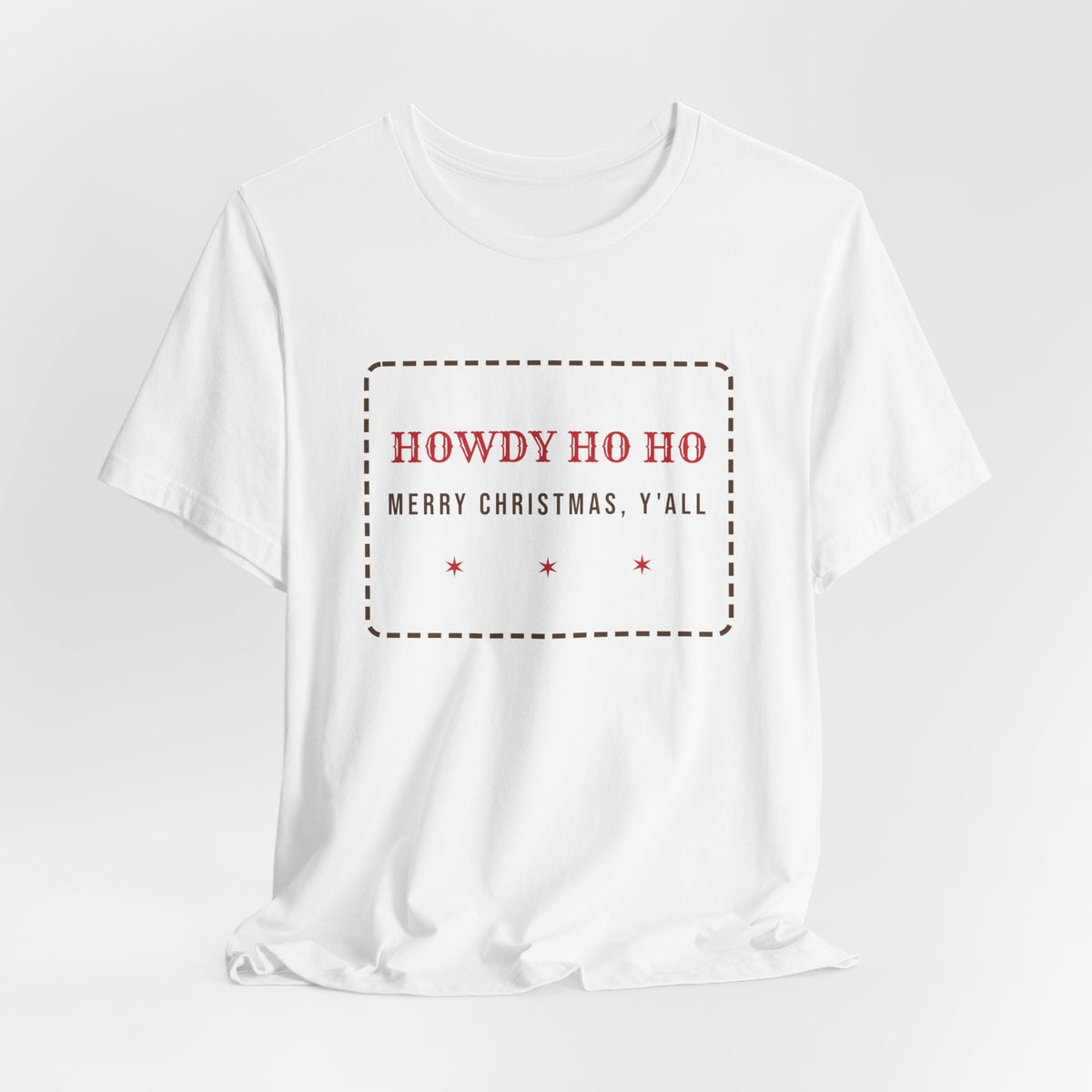 Funny Western Christmas Shirt Howdy Ho Ho