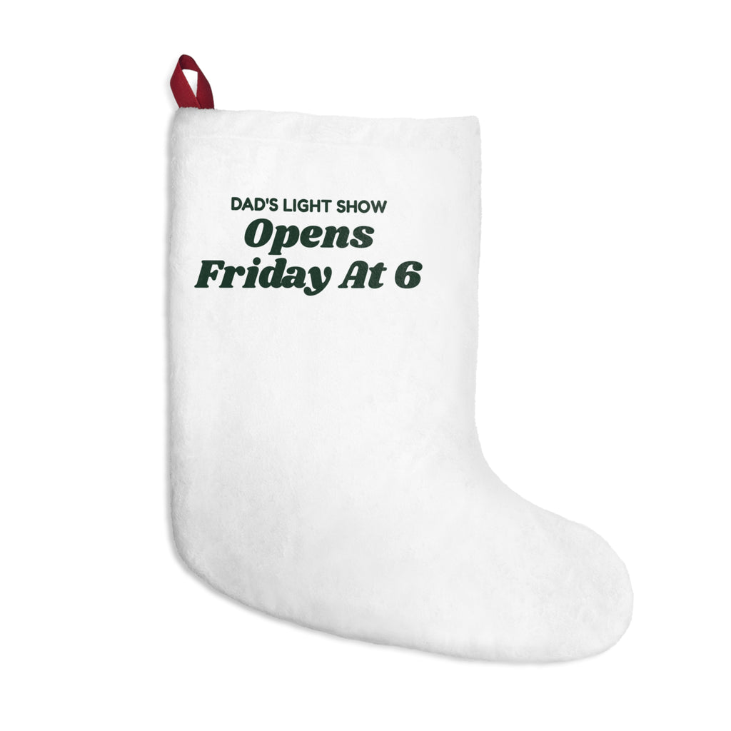 Funny Christmas Stocking Dad's Light Show Opens Friday At 6 For