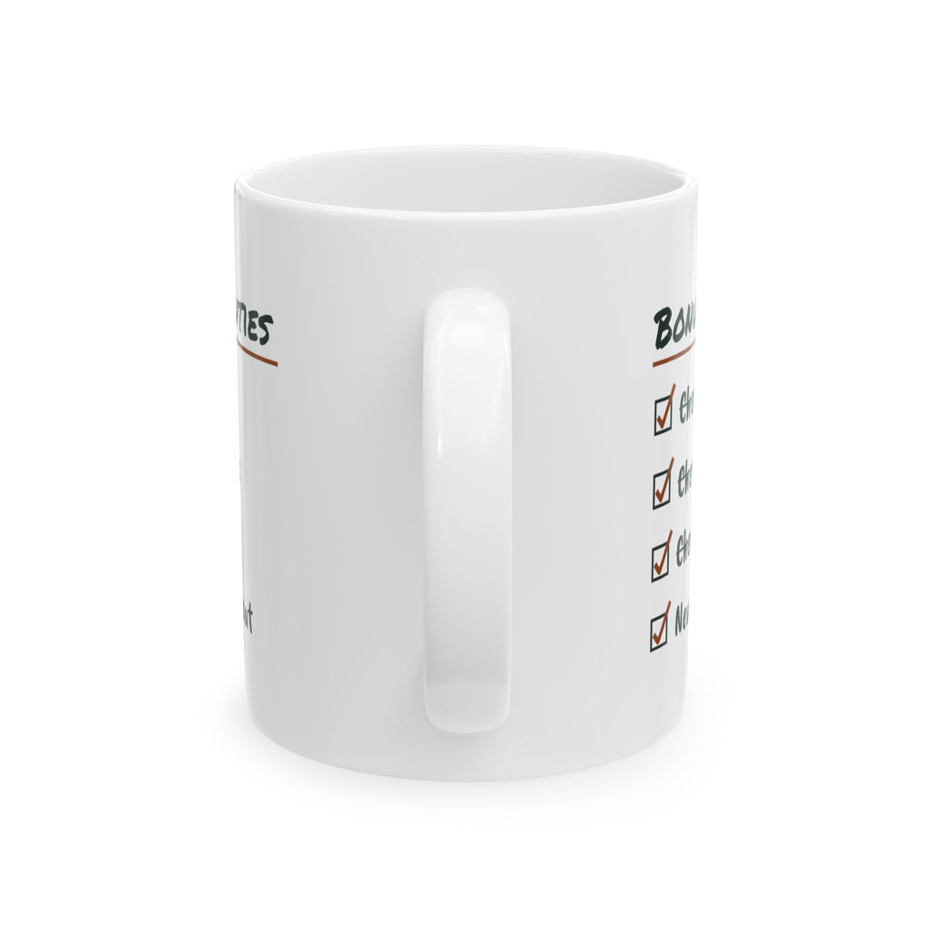 Bonus Dad Duties Coffee Mug Funny Checklist For Stepdads
