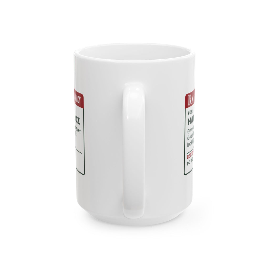 Funny Christmas Coffee Mug Ham Scraps 2oz Under The Table For Dog Lovers
