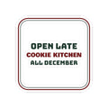 Christmas Sticker Cookie Kitchen Open Late All December For Bakers