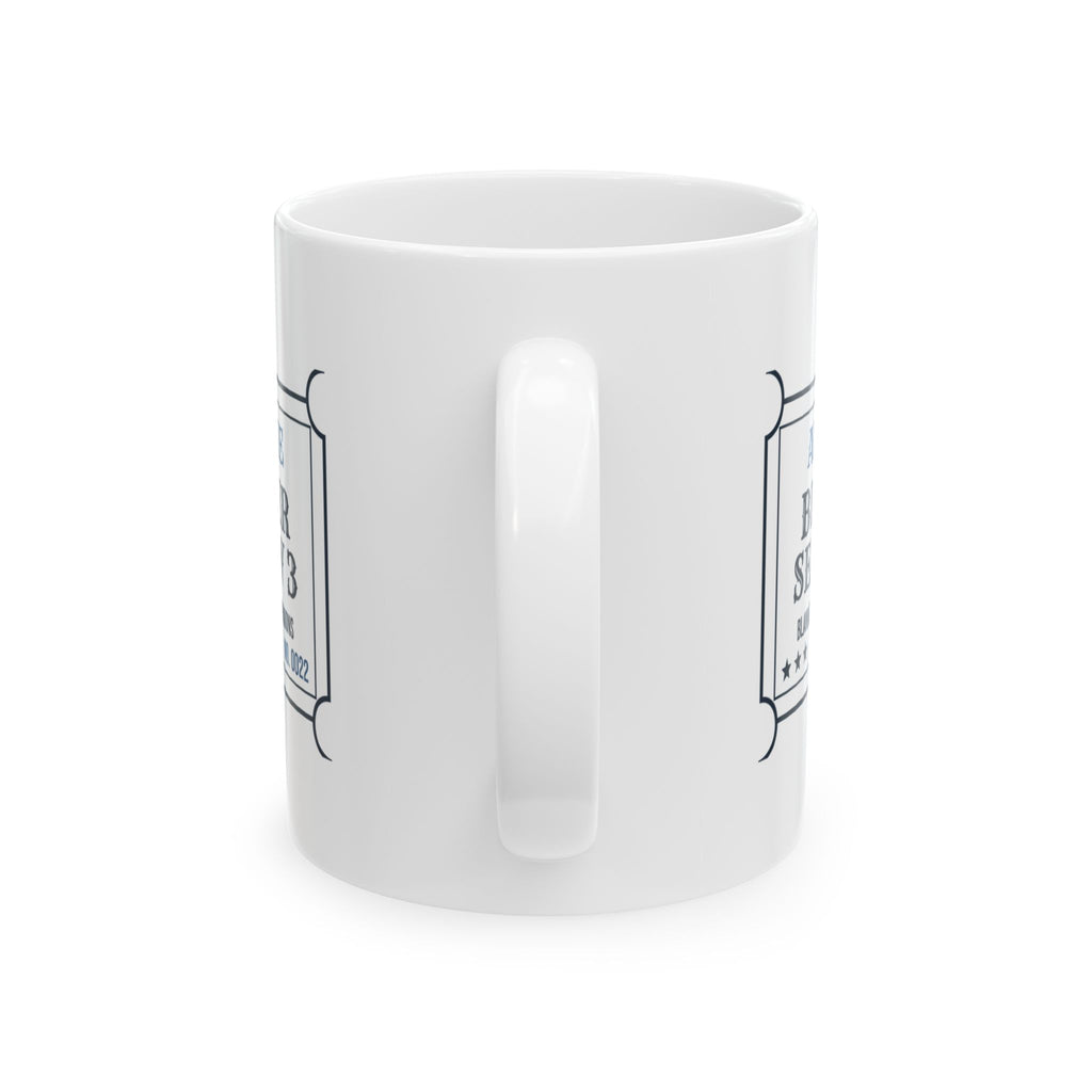 Funny Football Dad Coffee Mug Bleacher Seat Row 3 Ticket