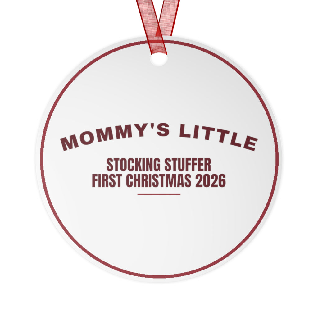 Christmas Ornament 2026 Mommy's Little Stocking Stuffer Baby