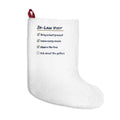Funny Christmas Stocking In-Law Visit Checklist Ask About The