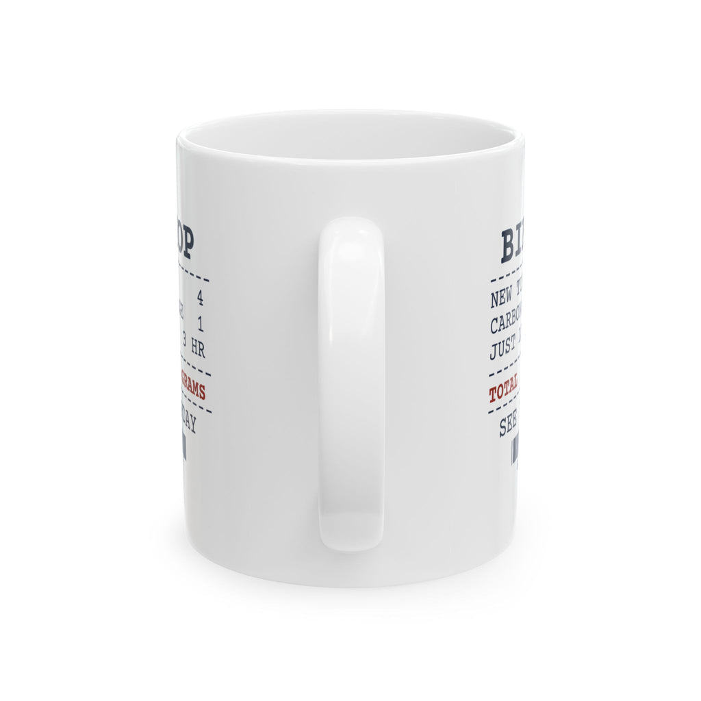 Funny Cycling Coffee Mug Just Looking 3 Hours Saved 30 Grams Receipt