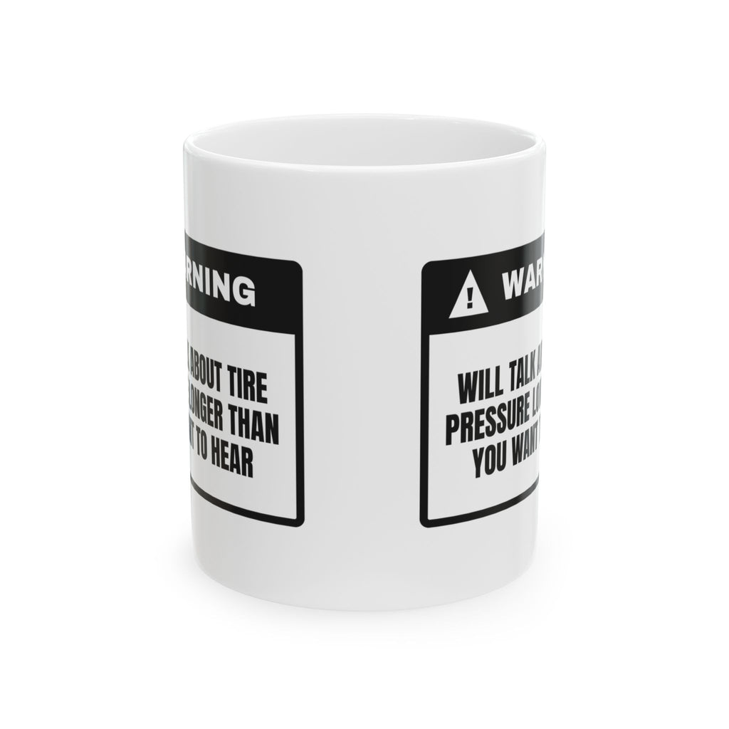 Cycling Coffee Mug Will Talk Tire Pressure Longer