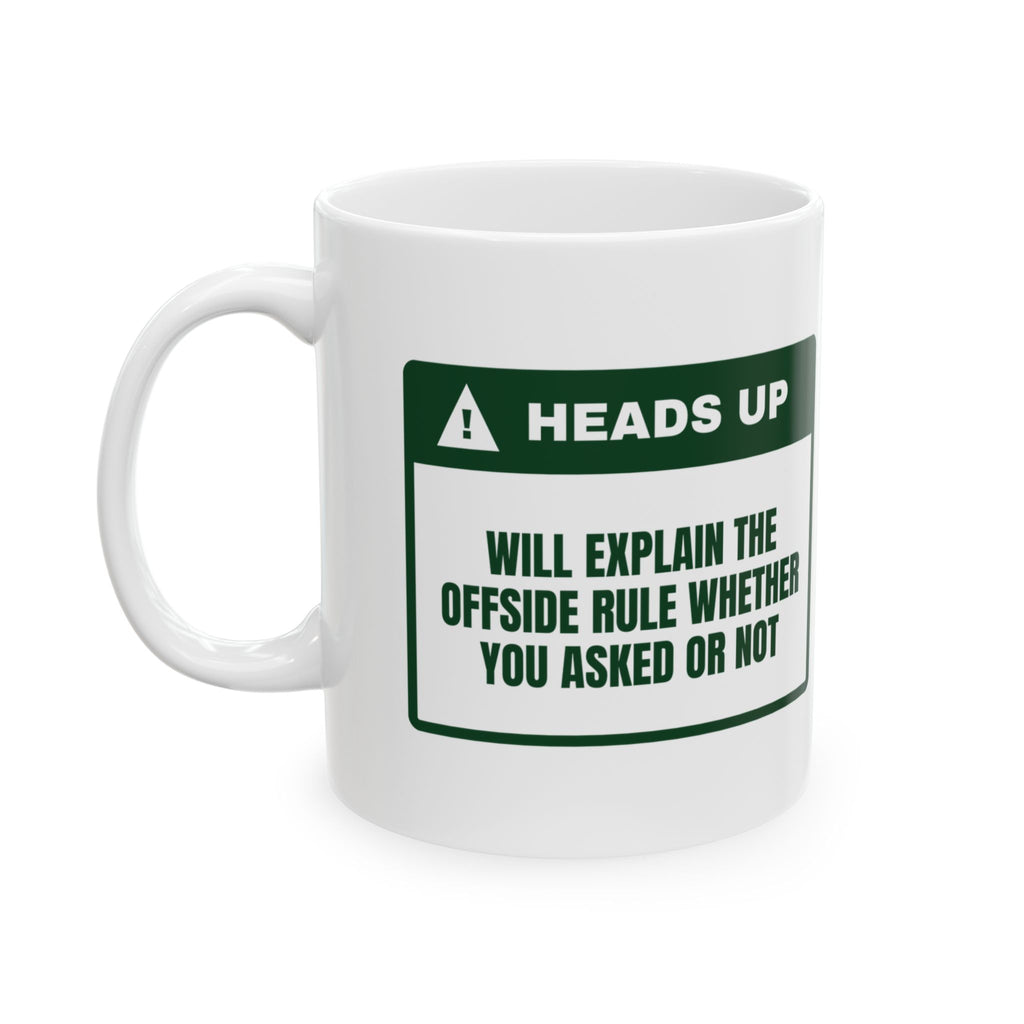Soccer Mom Coffee Mug Offside Rule Incoming