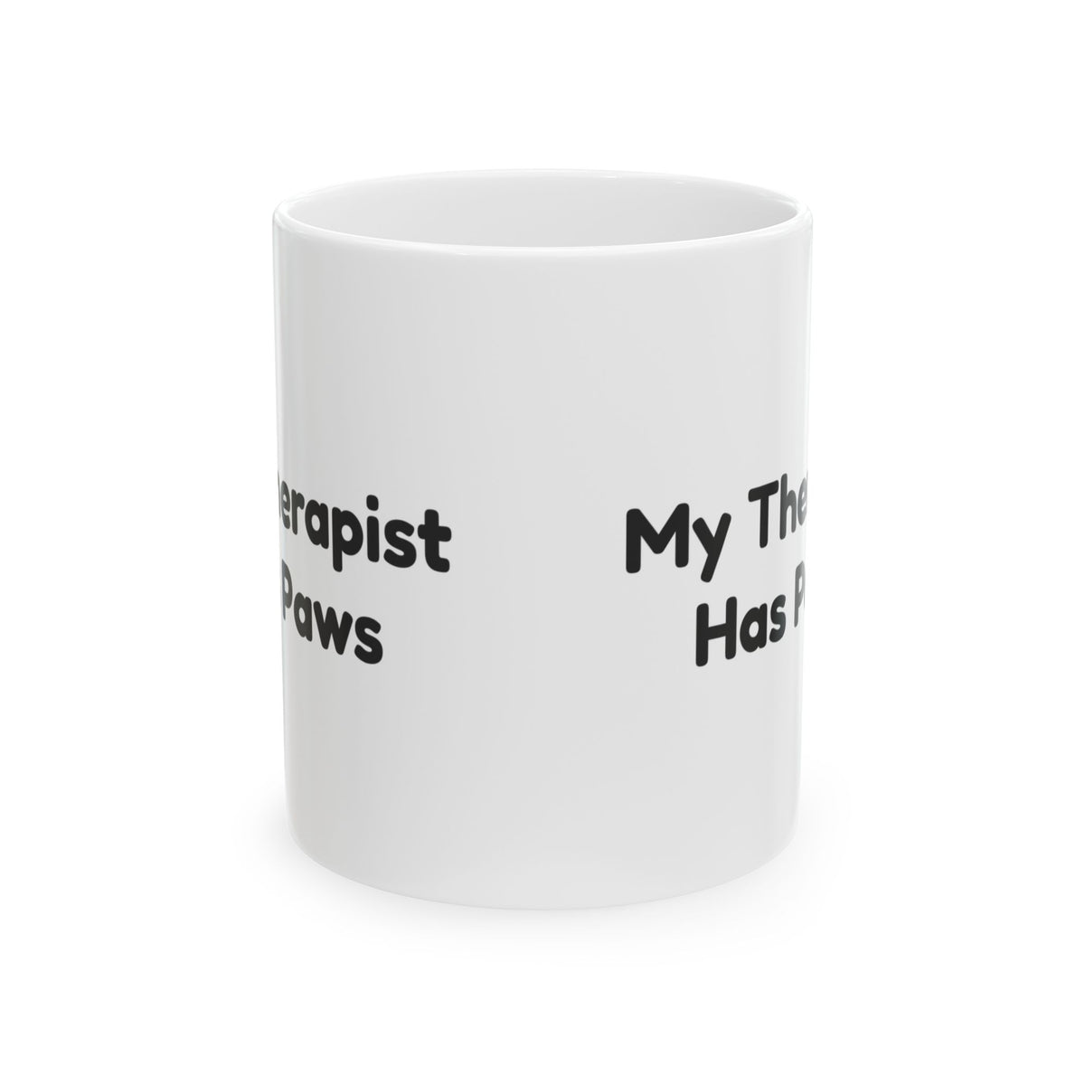 Dog Lover Coffee Mug My Therapist Has Paws