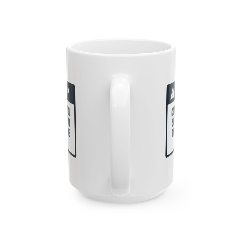Funny Sports Coach Coffee Mug Coach Heard That From The Far Field