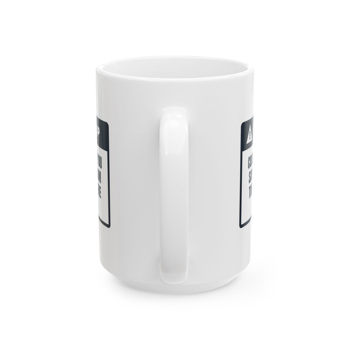 Funny Sports Coach Coffee Mug Coach Heard That From The Far Field