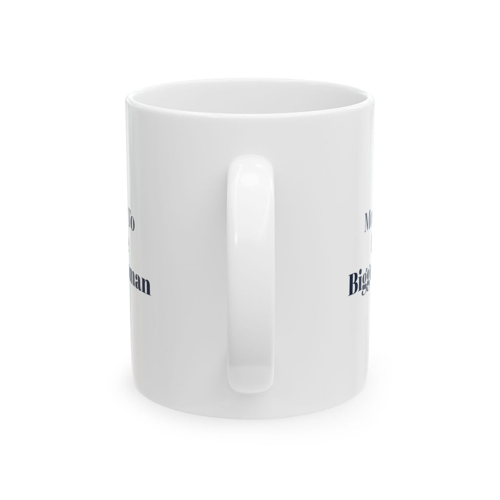 Funny Family Christmas Coffee Mug Most Likely To Build The Biggest Snowman