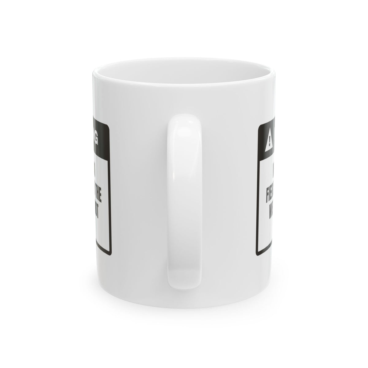 Bonus Mom Coffee Mug Warning Loves You Anyway
