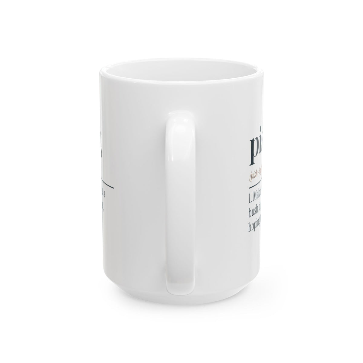 Funny Birdwatching Coffee Mug Pishing Definition For Birders