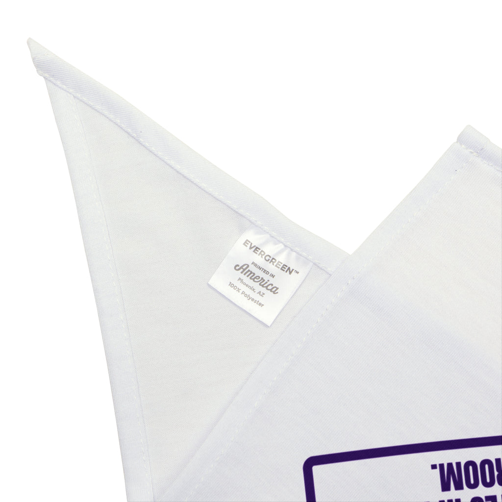 Funny Cheer Mom Dog Bandana Hotel Bathroom Four-Minute Bun For Cheer Moms
