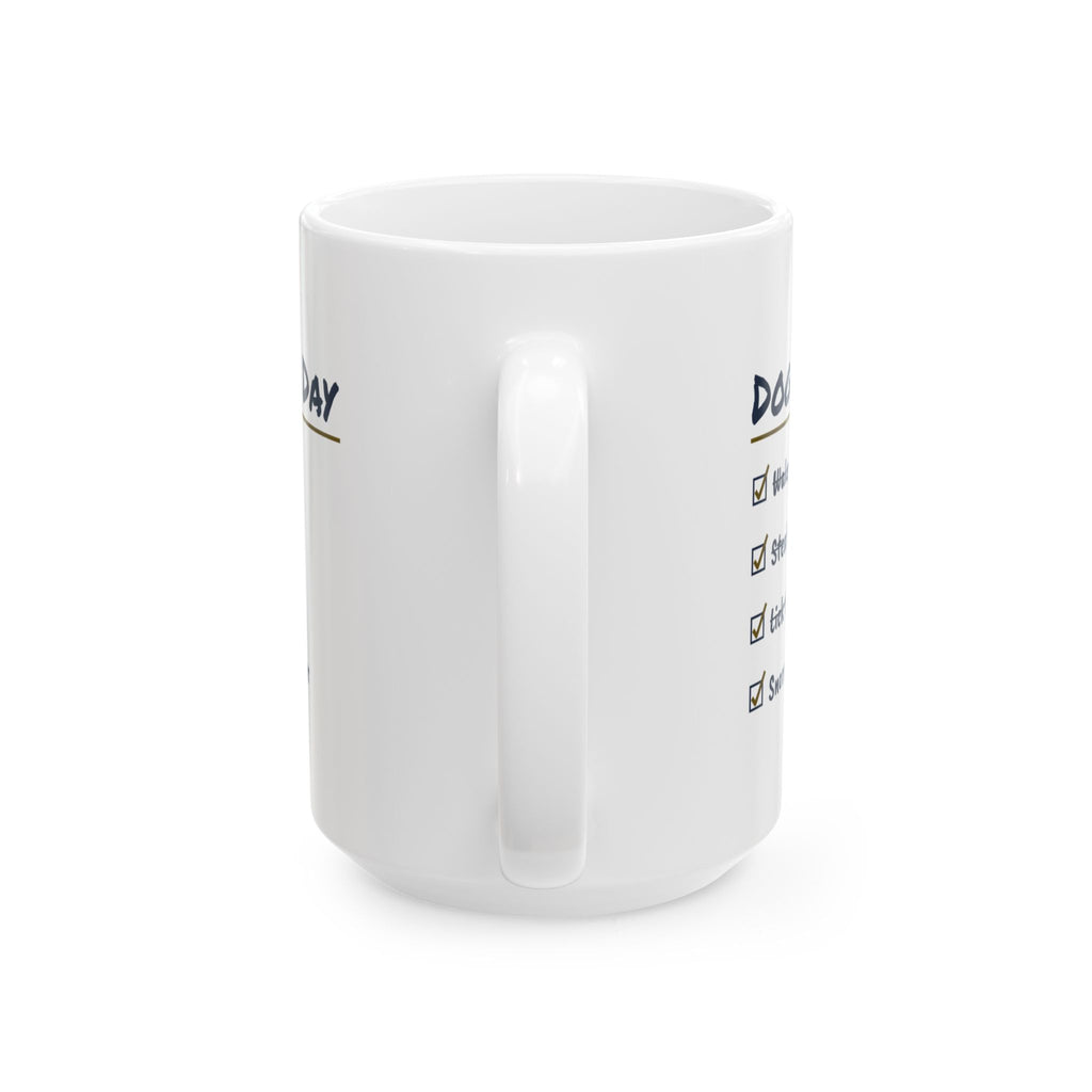 Funny Christmas Dog Coffee Mug Steal One Bow Checklist For Dog Owners