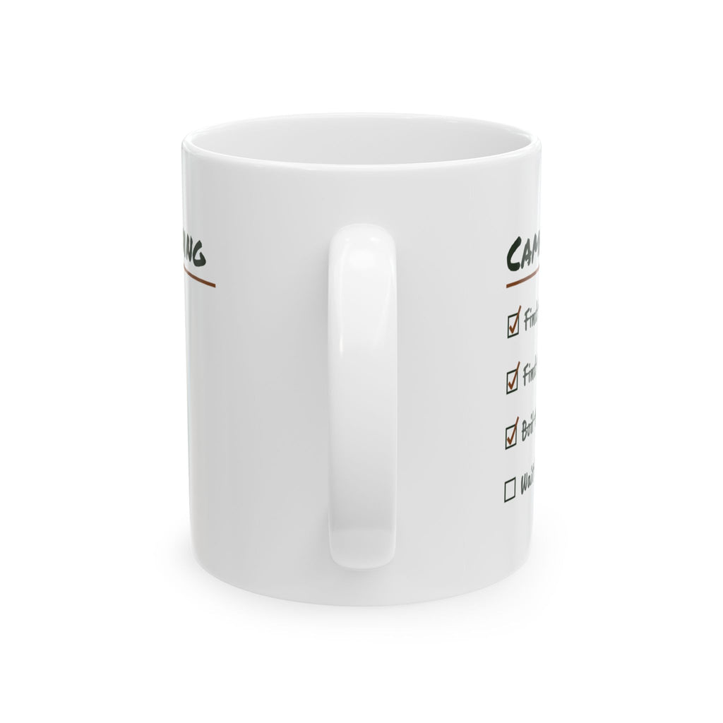 Funny Camping Coffee Mug Camp Coffee A Forty Minute Process