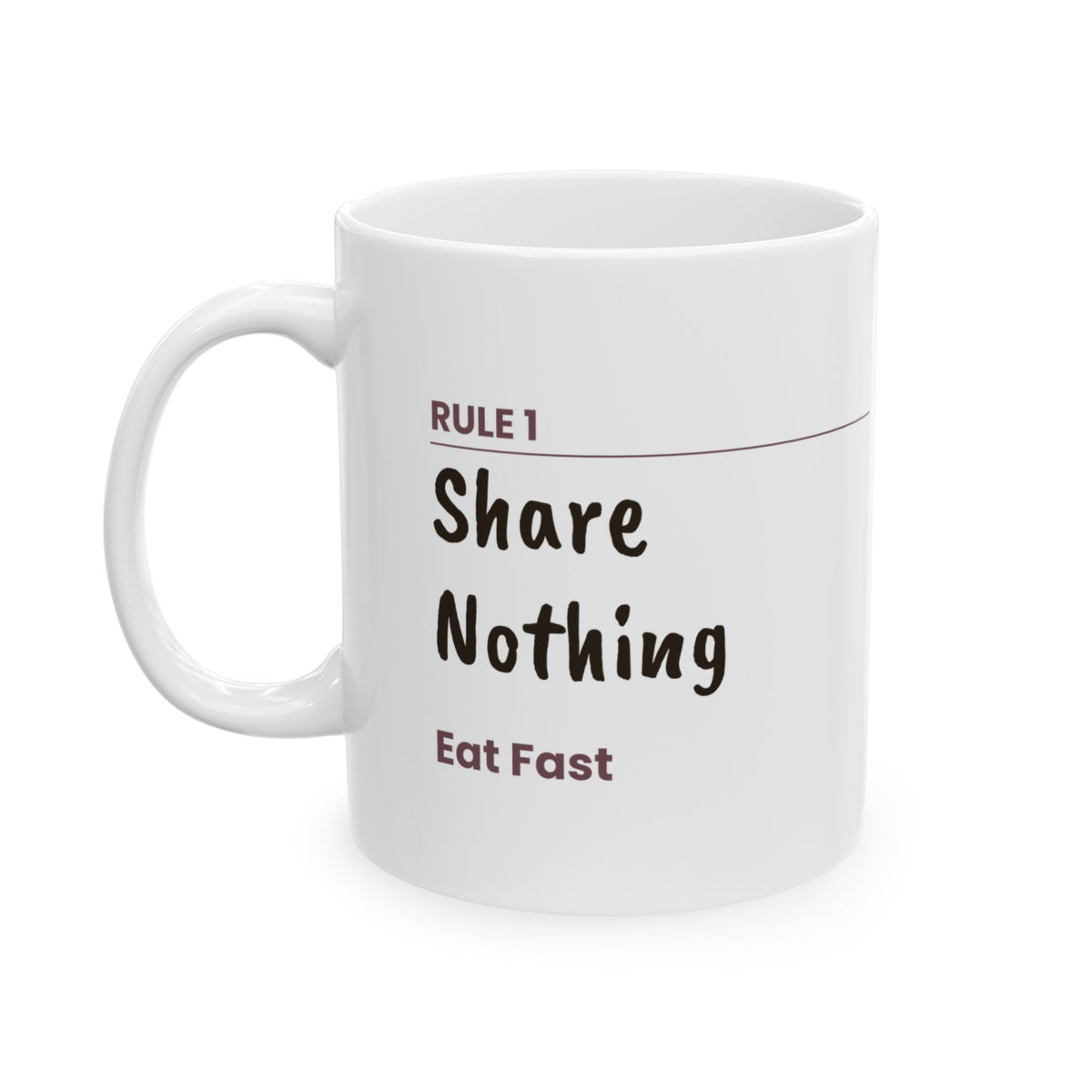 Funny Easter Basket Rules Coffee Mug For Candy Stealing Parents