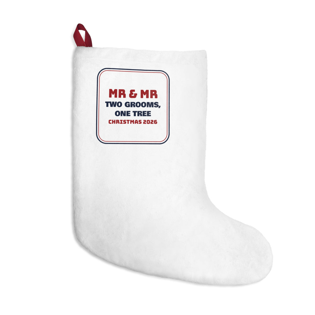 Christmas Stocking Two Grooms One Tree Christmas 2026 For Mr And