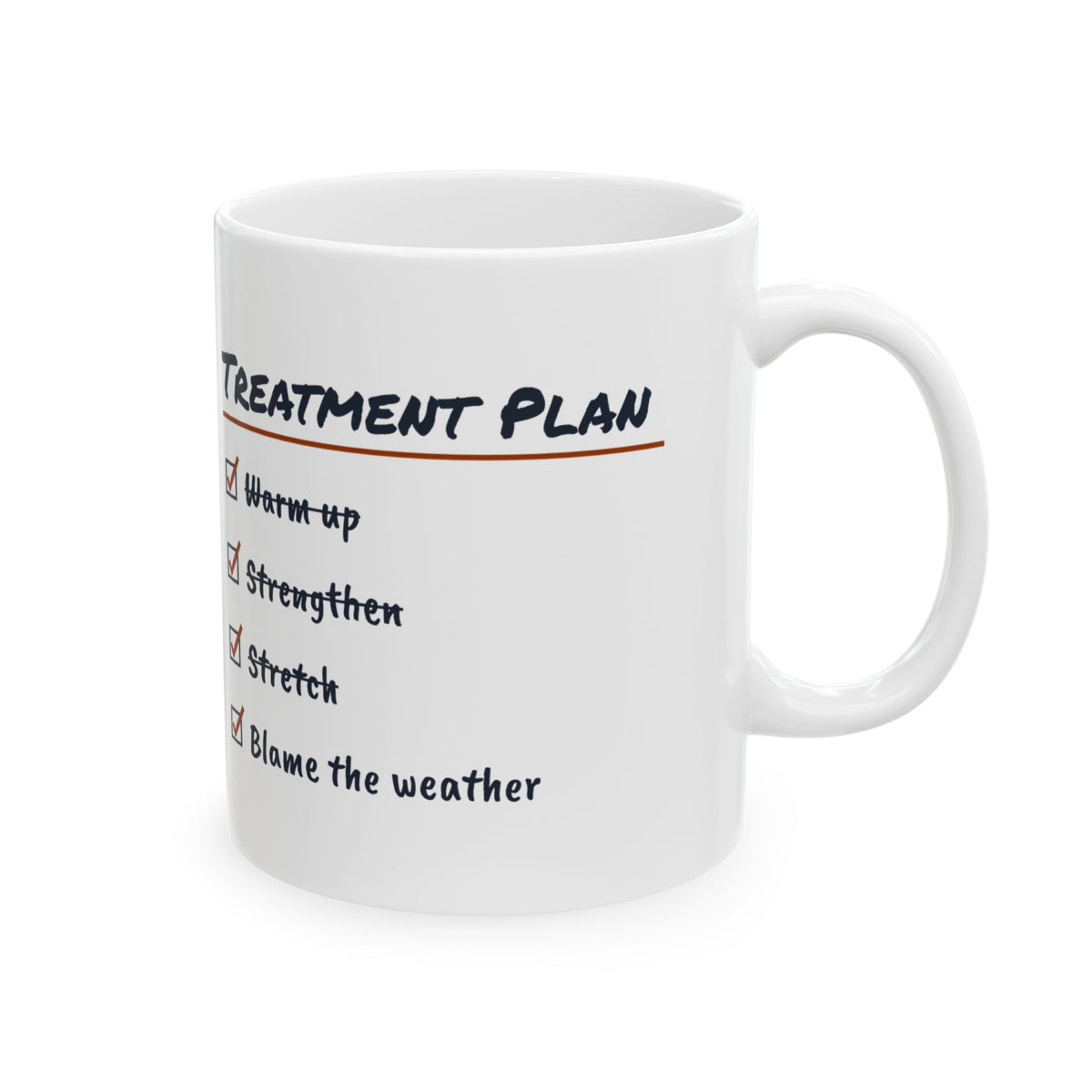 Physical Therapist Coffee Mug Treatment Plan