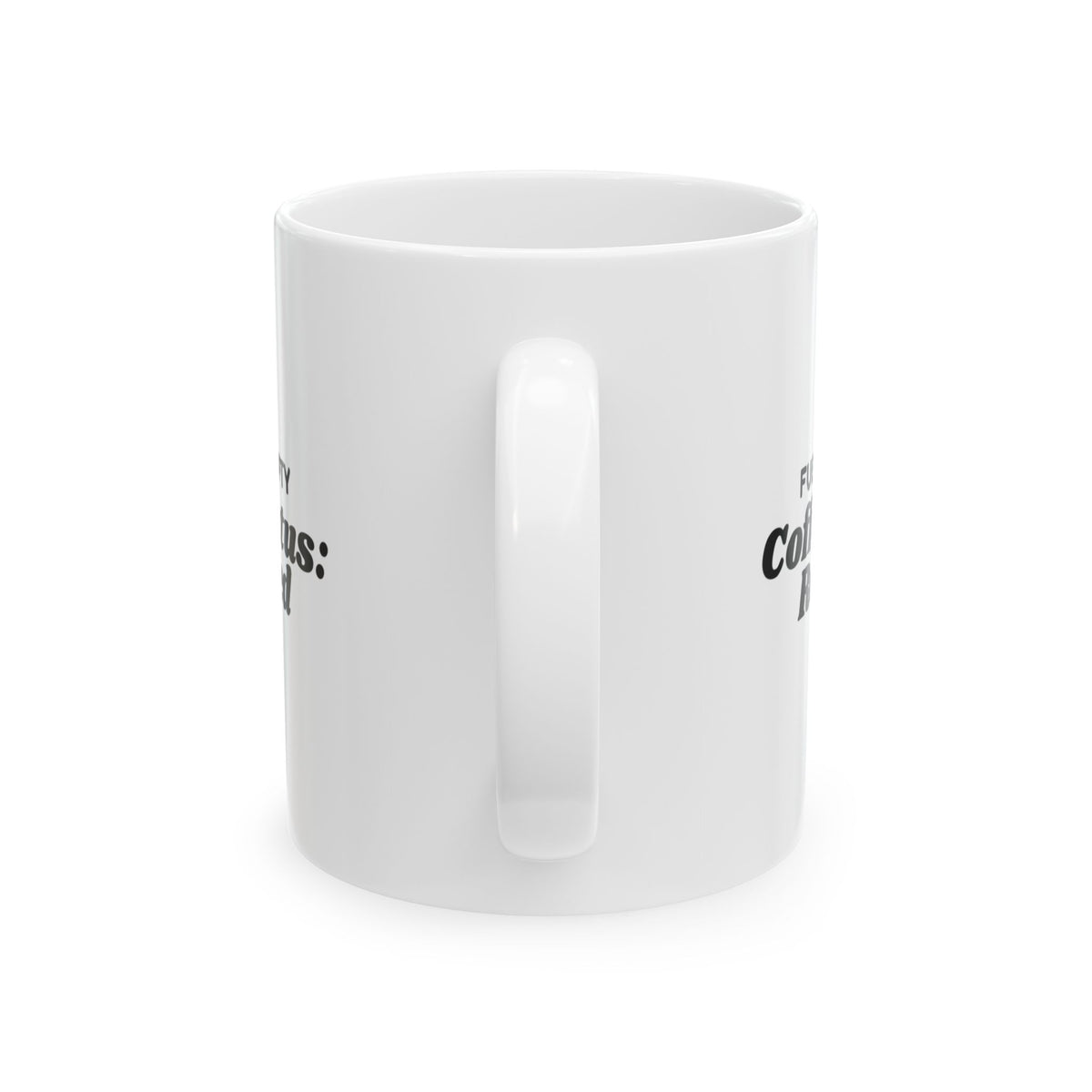 Fuel Tank Empty Coffee Status Required Mug