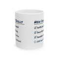 New Dad Mug Skills Checklist Can't Find Pants