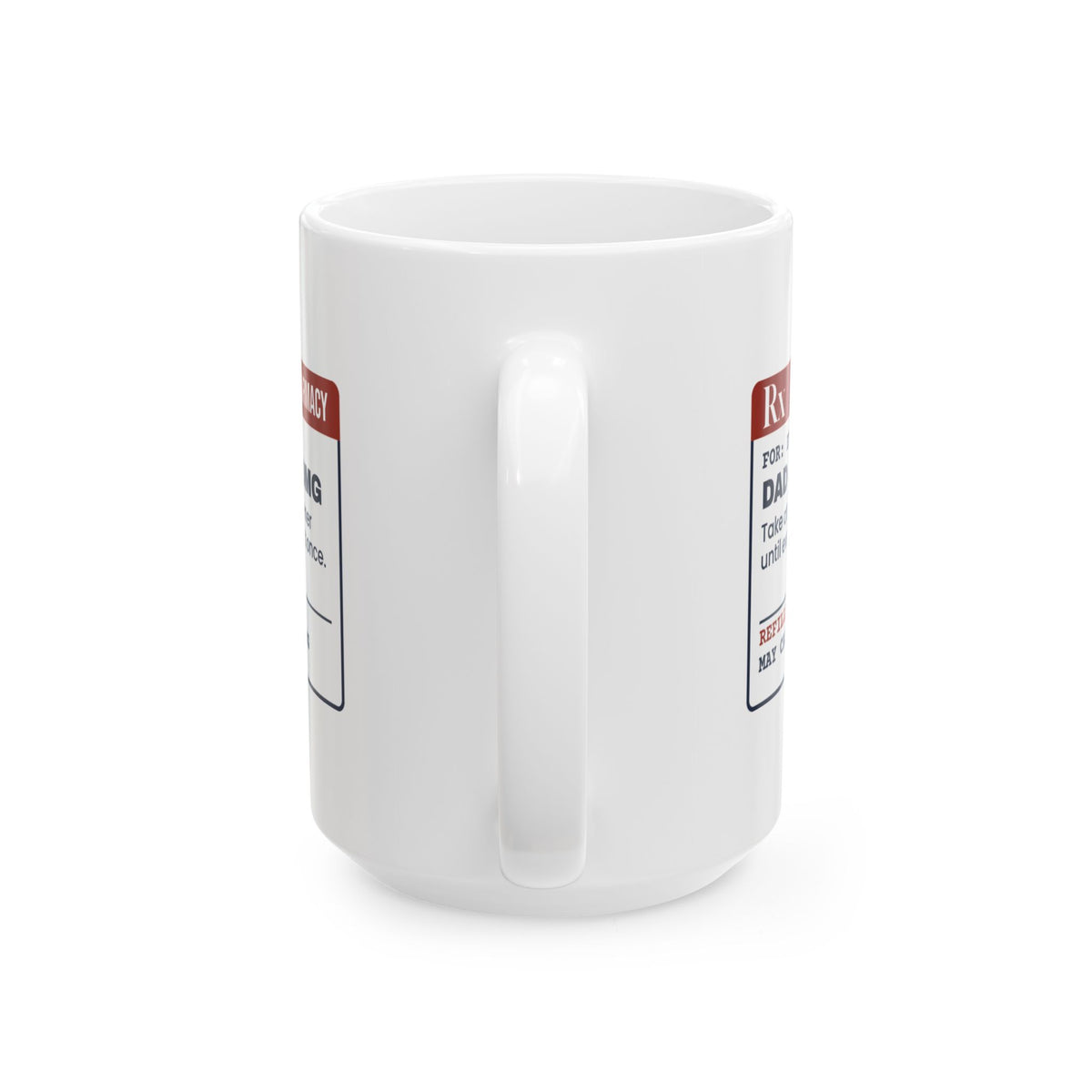 Funny Uncle Coffee Mug Dad Jokes 20mg Prescription Label For Uncles