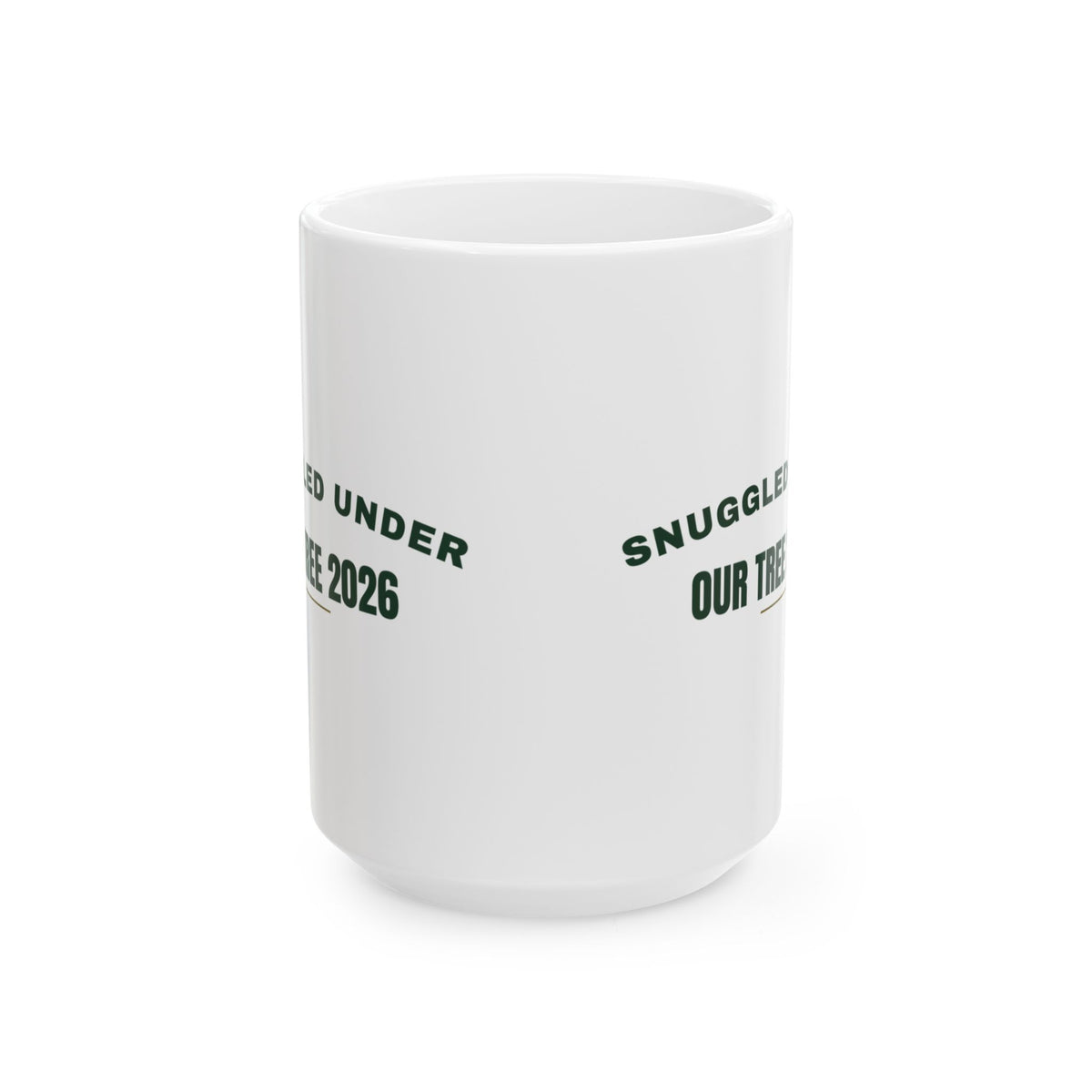 Christmas Coffee Mug Snuggled Under Our Tree 2026 New Baby