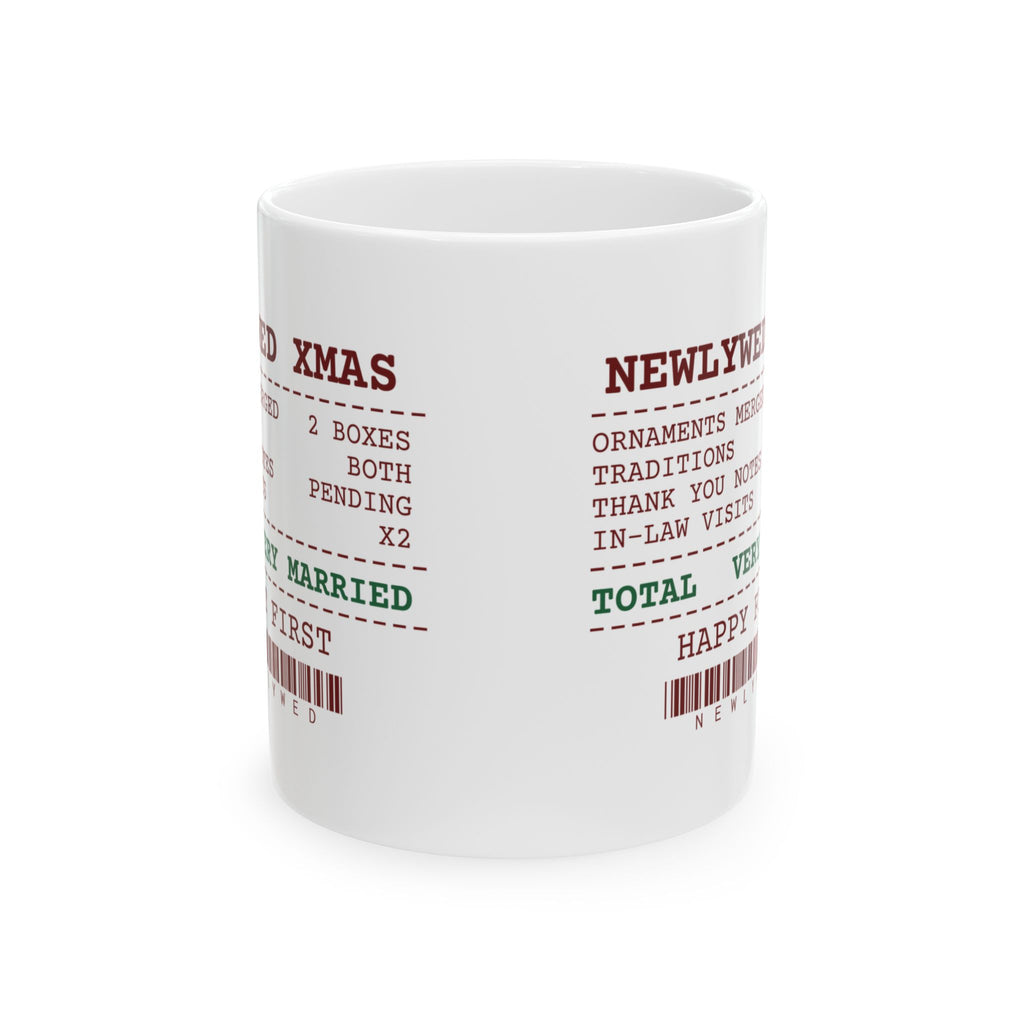 Funny Christmas Coffee Mug Thank You Notes Still Pending Newlyweds