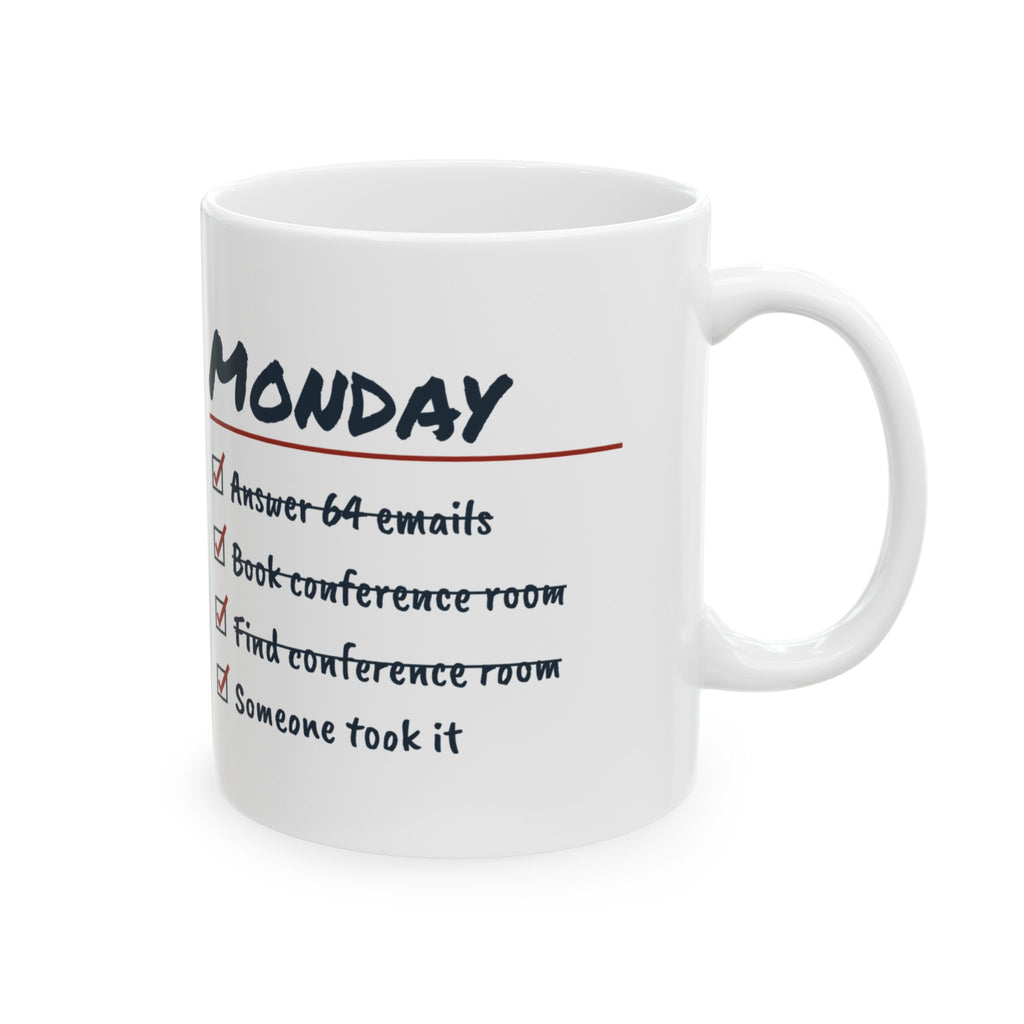 Funny Office Coffee Mug Book The Conference Room Someone Took It