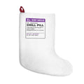 Funny Secret Santa Prescription Christmas Stocking Chill Pill Gag Gift