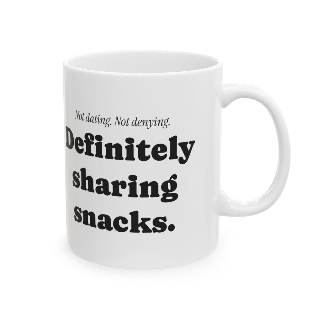Funny Not Dating Valentine Coffee Mug For Coworkers
