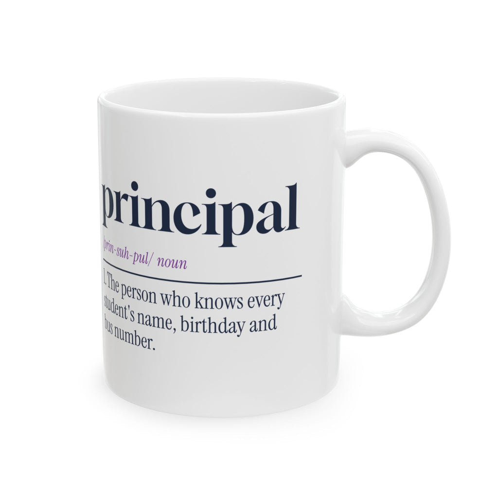 Funny Principal Coffee Mug Principal Definition Knows Every Name