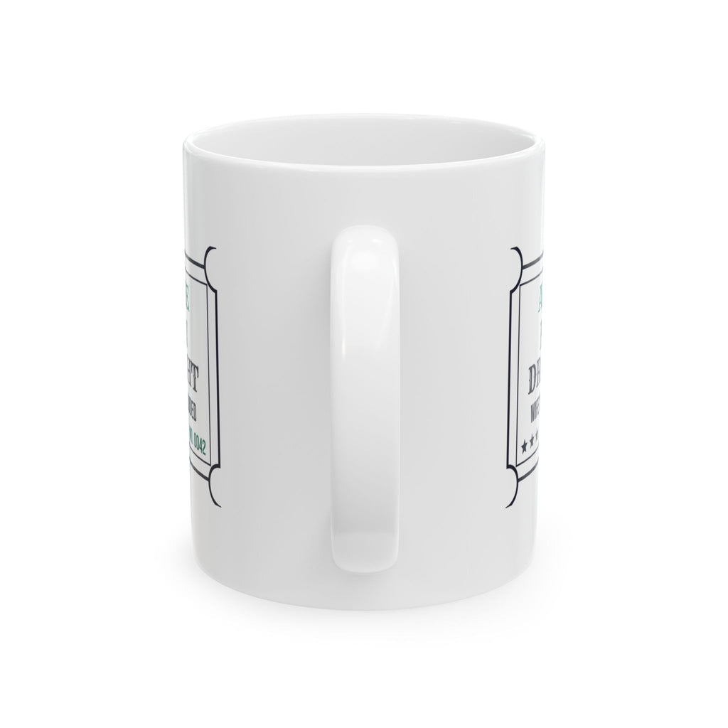 Funny Fantasy Draft Mug Admit One Fantasy Draft Night