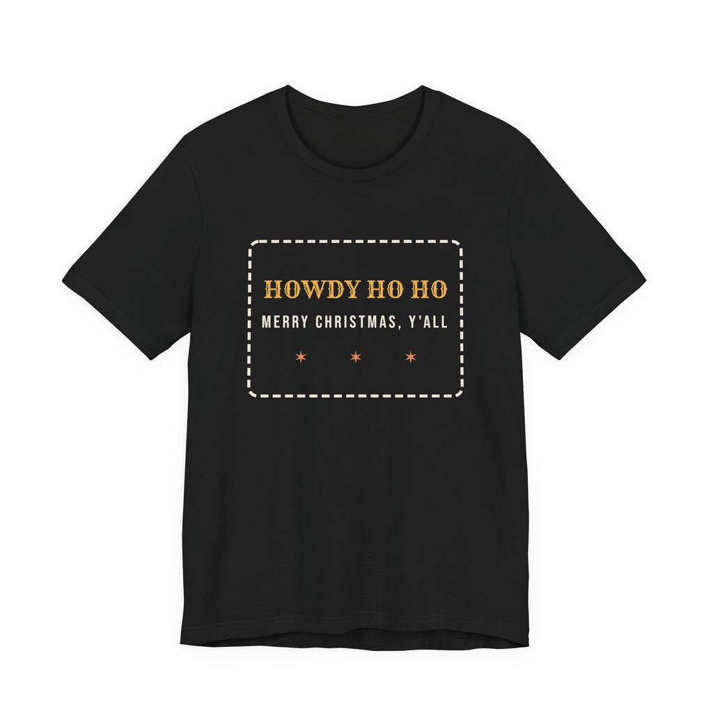 Funny Western Christmas Shirt Howdy Ho Ho