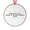 Christmas Ornament Homeowners Made It To December 2026