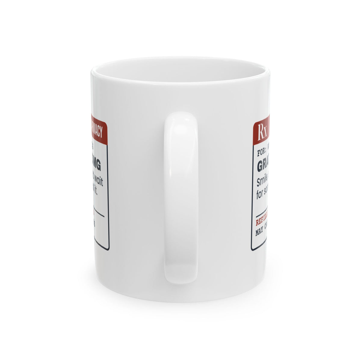 Funny White Elephant Coffee Mug Gratitude 25mg Wait To Be Stolen