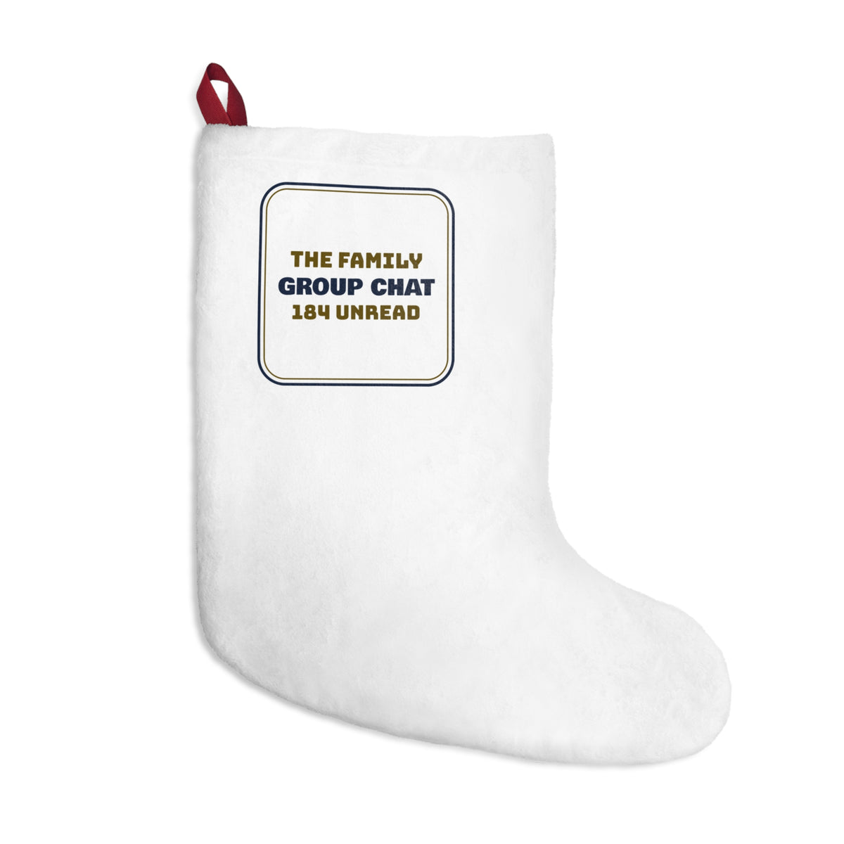Funny Christmas Stocking Family Group Chat 184 Unread