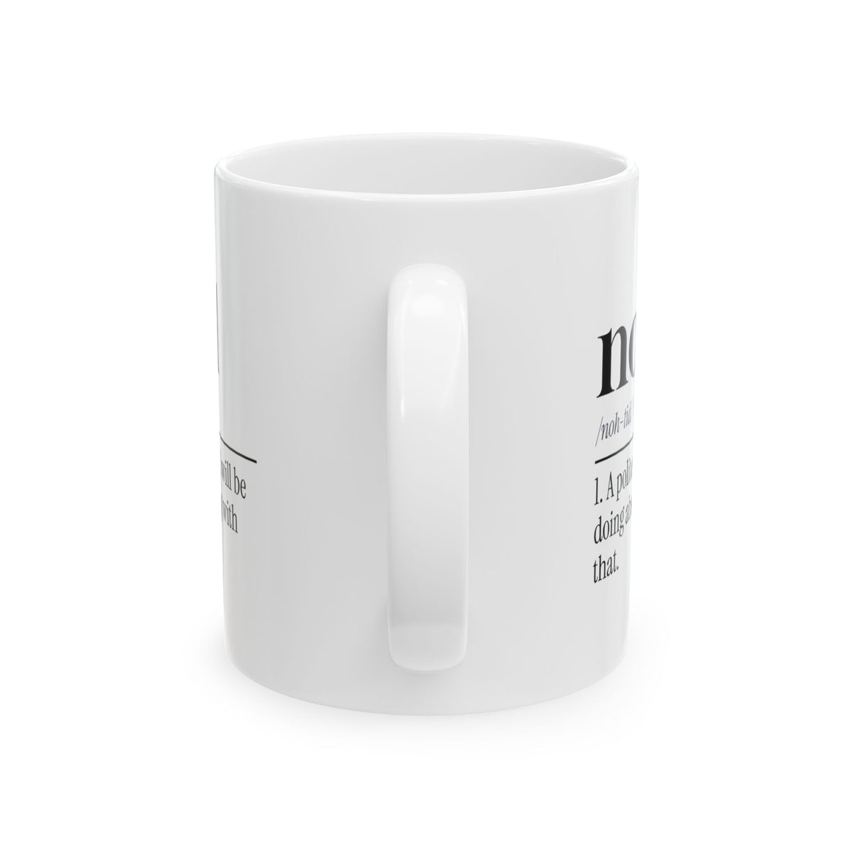 Funny Sarcastic Coffee Mug Noted Definition For Coworkers