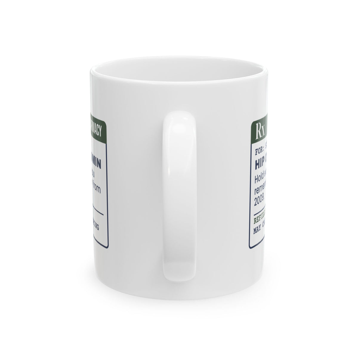 Funny Yoga Coffee Mug Hip Openers Prescription For Yoga Teachers