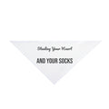 Golden Retriever Dog Bandana "Stealing Your Heart And Socks" Funny Dog