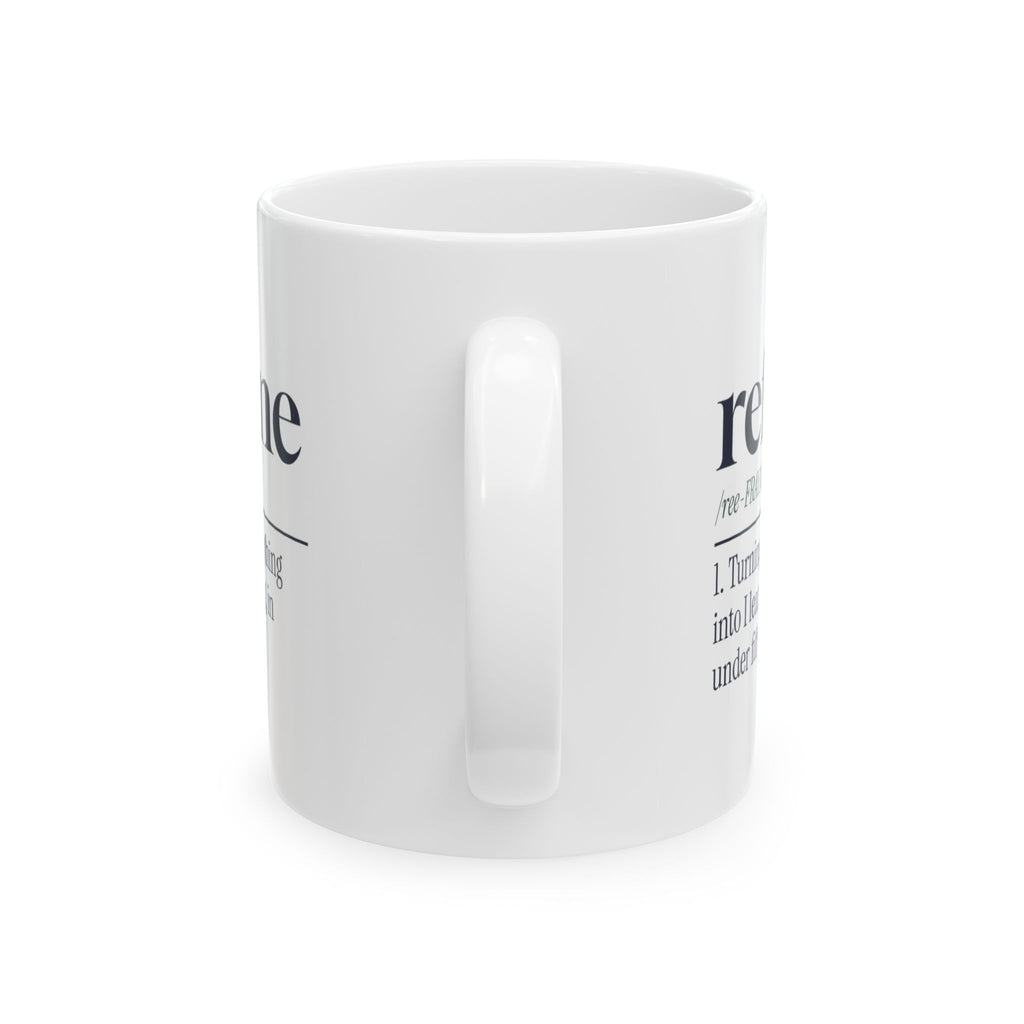 Therapist Coffee Mug Reframe Dictionary Definition