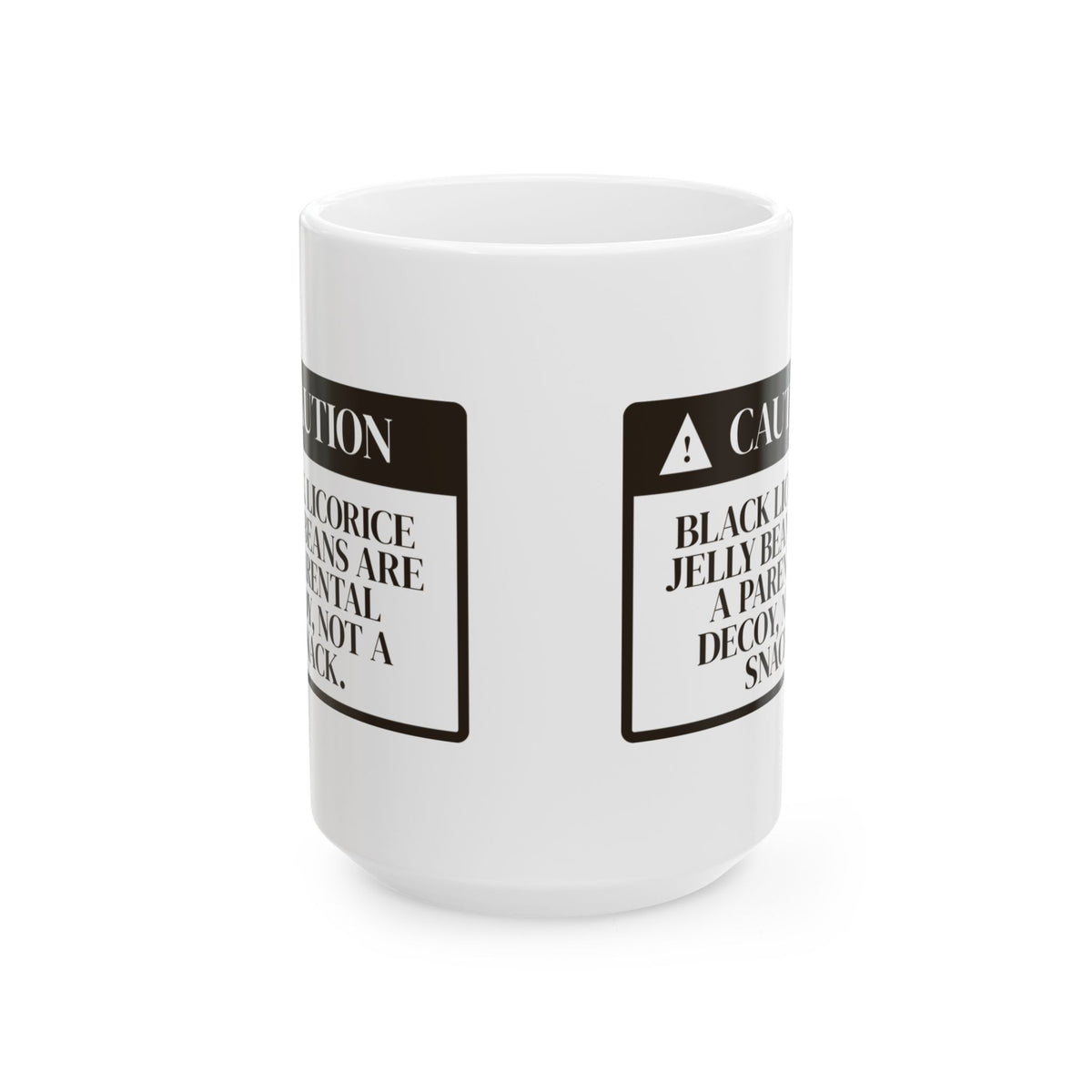 Funny Easter Jelly Bean Caution Coffee Mug For Parents