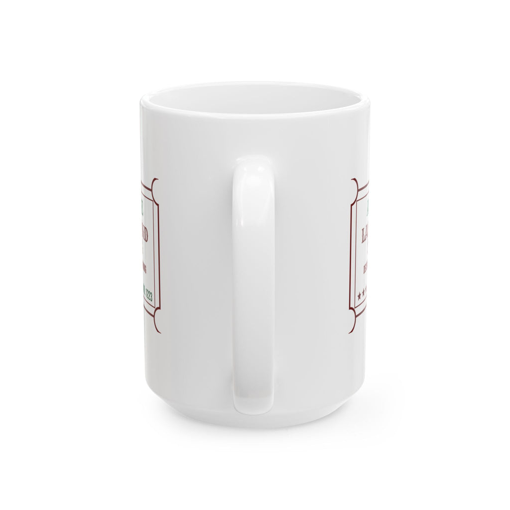 Funny Christmas Shopping Coffee Mug Last Weekend Shopping Ticket