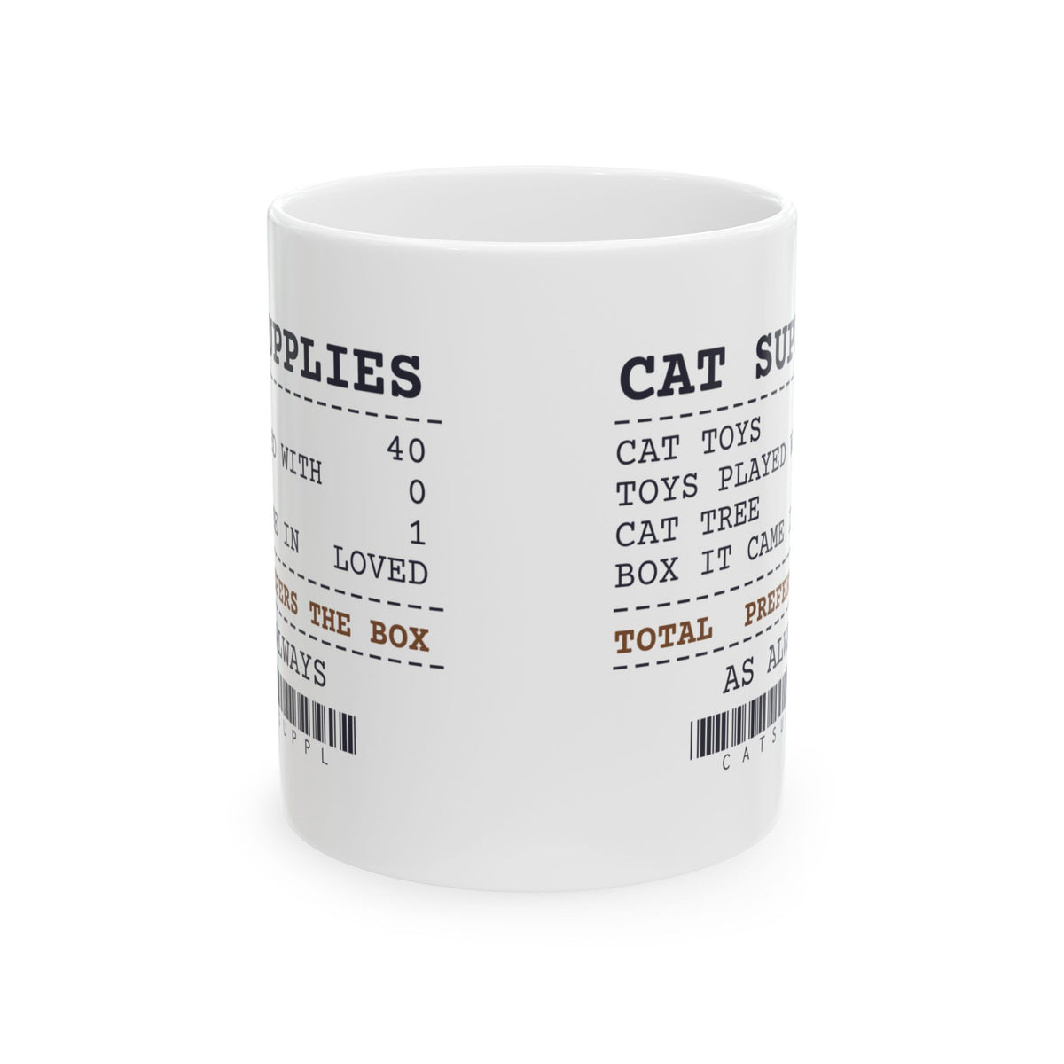 Funny Cat Mom Coffee Mug Cat Toys 40 Prefers The Box Receipt