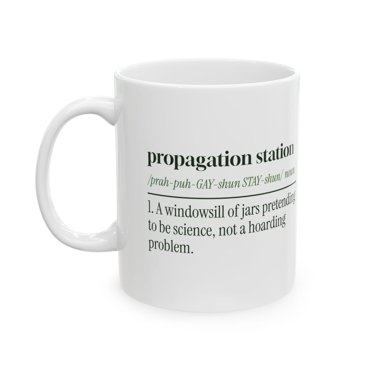 Propagation Station Coffee Mug For Plant Lovers