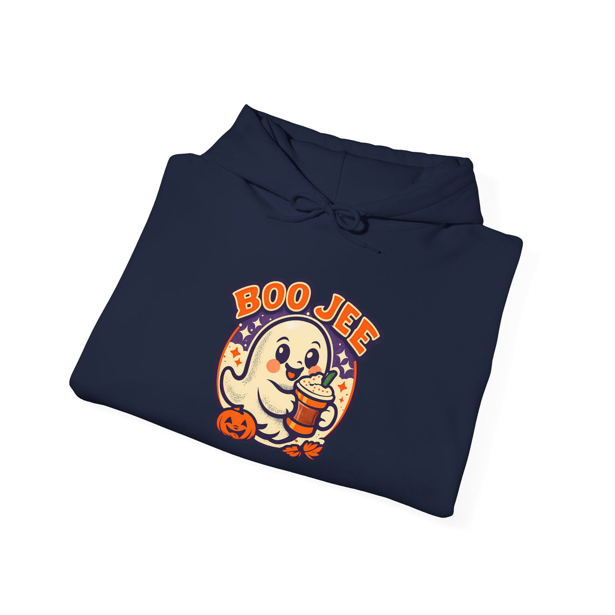 Boo Jee Funny Ghost Pumpkin Spice Hoodie