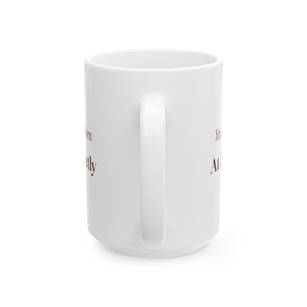 Funny Christmas Host Coffee Mug Yes I Need The Oven At 2:15 Exactly