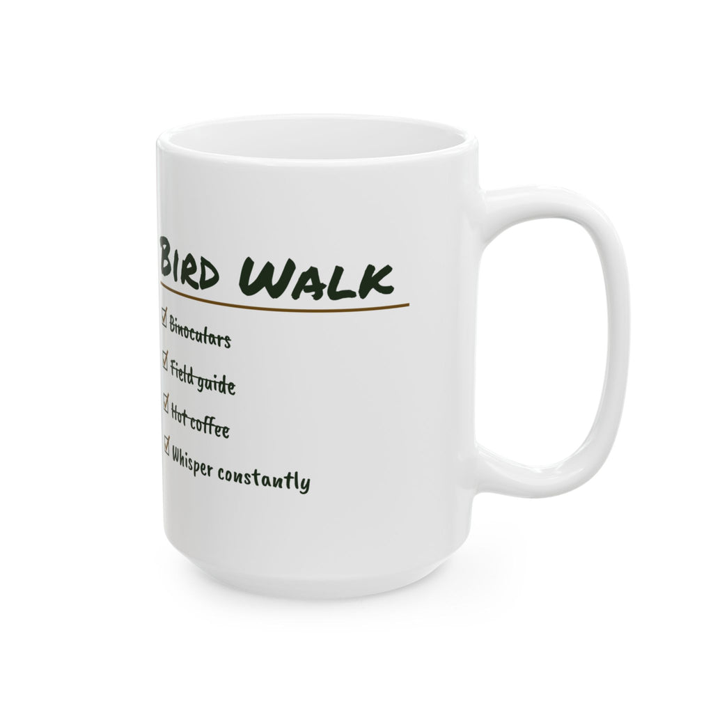 Funny Bird Watching Coffee Mug Bird Walk Whisper Constantly For Birders